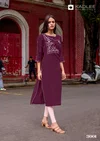 Yashvi By Kadlee Rayon Embroidery Kurti Wholesale Clothing Suppliers In India
